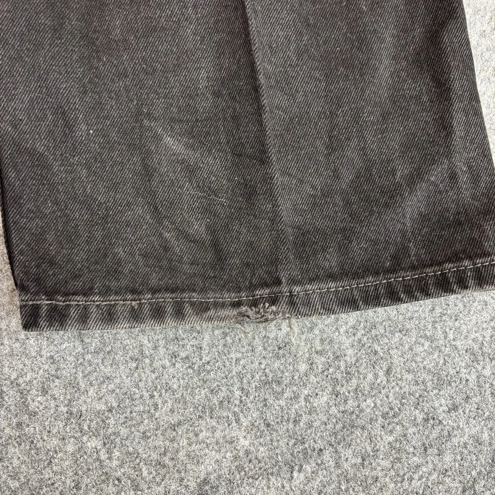 Levi's Jeans Men's 48x34 (44x33) Straight Leg‎ Black Denim Baggy Streetwear
